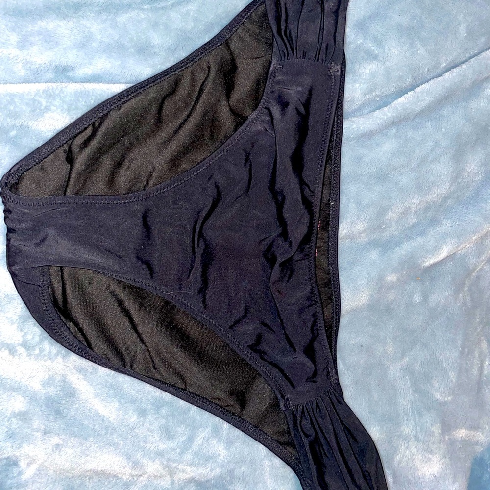 2 for $15 Women’s black bikini bottoms.From VS